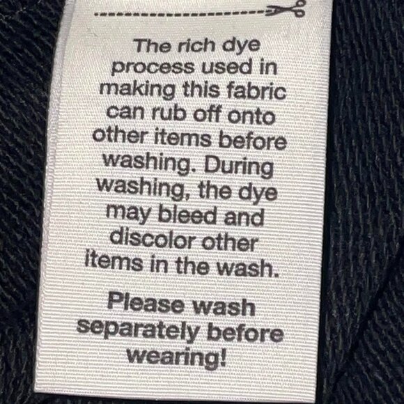 Jordache Vintage Adam Mixed Fabric Black and Blue Denim Hoodie Size L - Picture 11 of 13